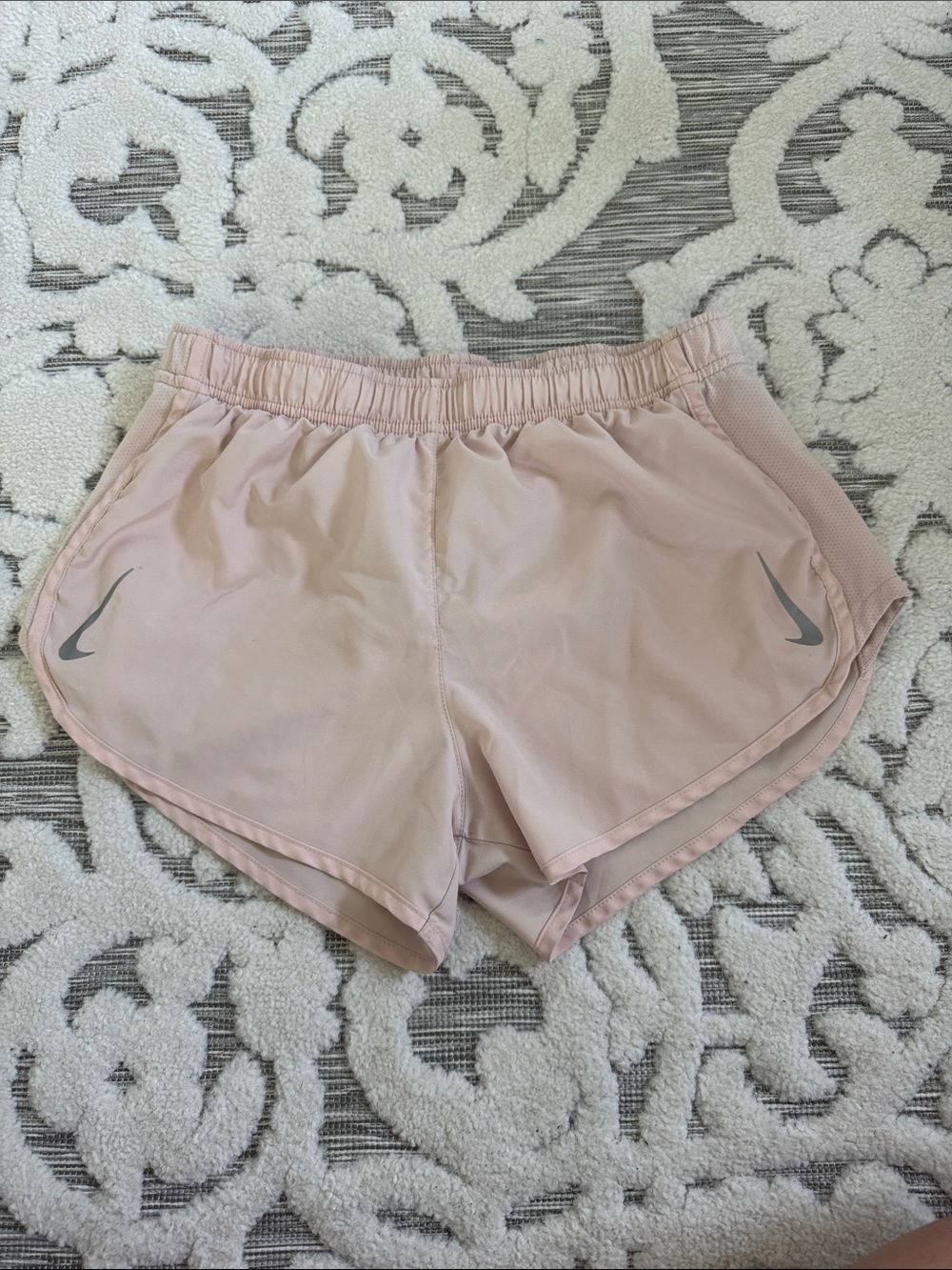 Nike Light Pink Women’s Athletic Running Shorts